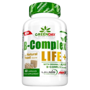 Amix GreenDay® B-Complex LIFE-FORTE+ 60 kaps. (B grupės vitaminai)