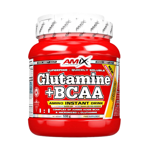 Amix Glutamine + BCAA powder (amino rūgštys) 530g