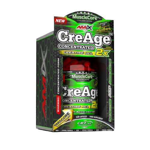 Amix MuscleCore CreAge Concentrated 120 kaps – kreatinas