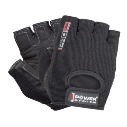 Power System Pro Grip unisex pirštinės (pilka arba juoda)