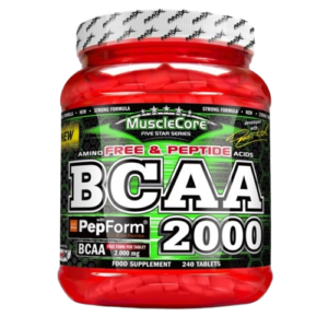 Amix MuscleCore DW – BCAA 2000 with PepForm 240 tab.