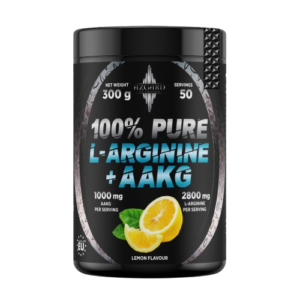 Azgard Pure L Arginine AAKG 300 g citrinų skonio