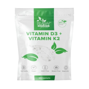 Raw Powders Vitamin D3 + Vitamin K2 90 tbl.