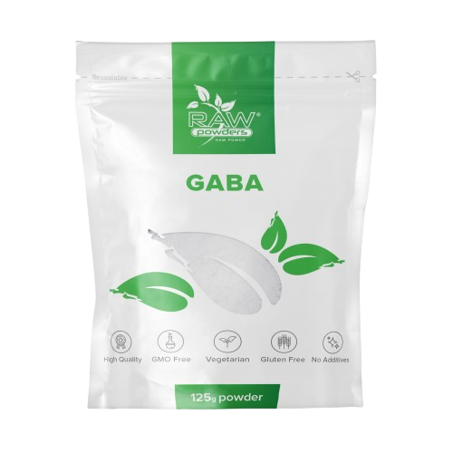 Raw Powders Gaba 125 g – 125 porcijos