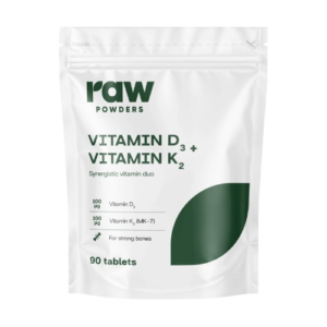 Raw Powders Vitamin D3 + Vitamin K2 90 tbl.