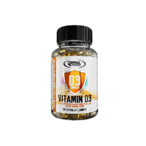 Real Pharm Vitaminas D3 2000IU 60 kaps.