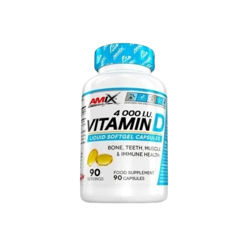 Amix Performance® Vitaminas D3 4000 I.U. 90kaps.