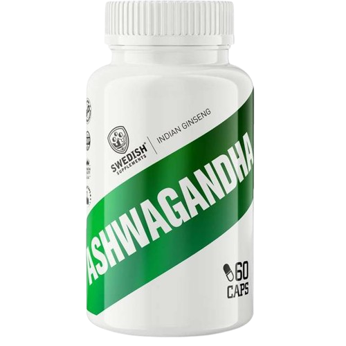 Swedish Supplements Ashwagandha 60kaps