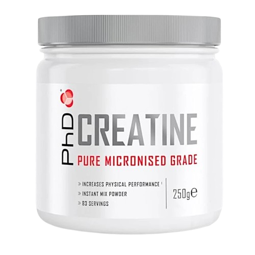 PhD Micronised Creatine powder 250g