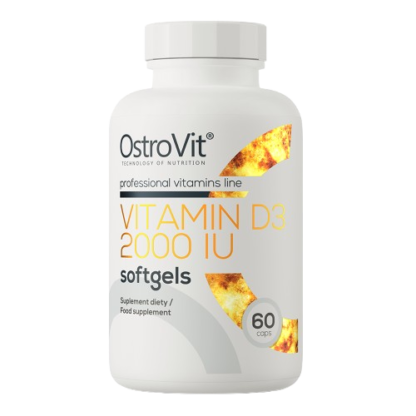 OstroVit Vitamin D3 2000 IU 60 kaps.