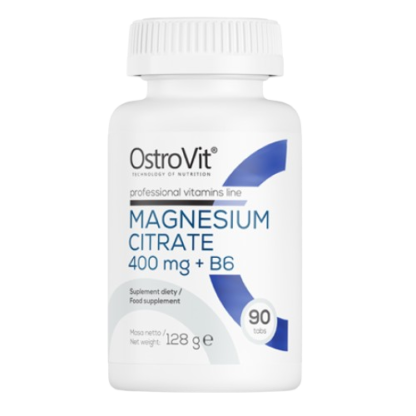 OstroVit Magnesium Citrate 400 mg + B6 90 tabl.
