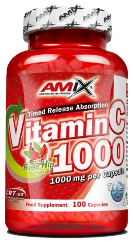 Amix Vitamin C 1000 mg 100 kaps.