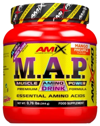 AmixPro Muscle Amino Power® Esminės amino rūgštys (eaa) 344 g