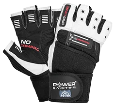 Power System Gym gloves No Compromise (su riešo apsauga)