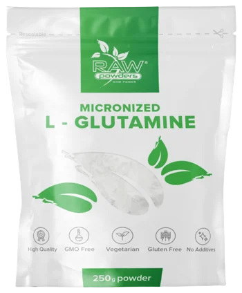 Raw Powders Micronized L-Glutamine 250g
