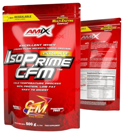 Amix IsoPrime CFM 500 g (Pieno išrūgų izoliatas)
