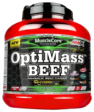Amix MucleCore OptiMass Beef Gainer 2500g