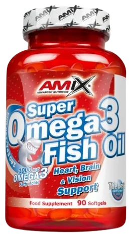 Amix Super Omega 3 fish oil 90 kaps.