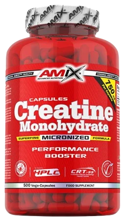 Amix Kreatino monohidratas 500 kaps