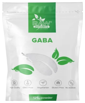 Raw Powders Gaba 125 g - 125 porcijos