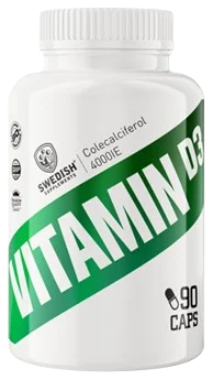 Swedish Supplements Vitamin D3 4000 IU 90 kap