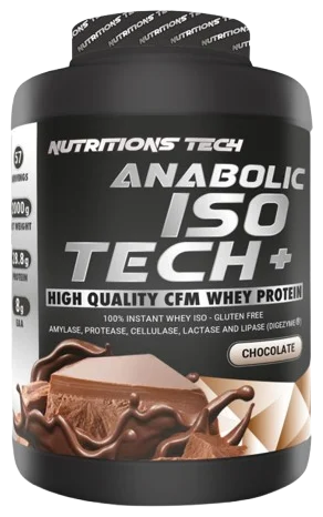 Nutritions Tech Anabolic ISO Tech 2000g Baltymų izoliatas