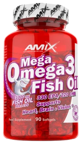 Amix Nutrition Mega Omega3 Fish Oil 90 kaps.