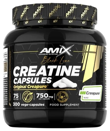 Amix Black Line Creatine Creapure® 300 kaps.