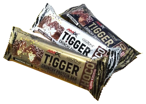 Amix TIGGER® Zero bar baltyminis batonėlis 60 g.