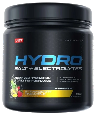 VAST HYDRO SALT + ELECTROLYTES 300 g 60 porcijų