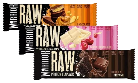 Warrior Raw Protein oat bar (avižinis batonėlis) 75g