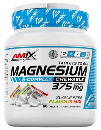 Amix Performance Magnesium 5-Complex Chewable 60 tab.