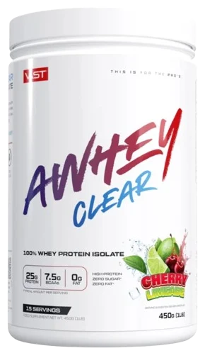 VAST AWHEY CLEAR Whey protein Isolate 450 g hidroizoliatas