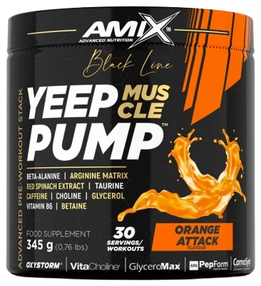 Amix Black Line Yeep Pump 345 g.