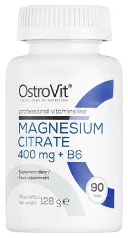 OstroVit Magnesium Citrate 400 mg + B6 90 tabl.
